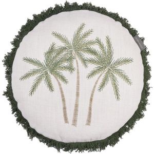 Rivièra Maison Palmetto sierkussen - Groen - 40 x 40 cm