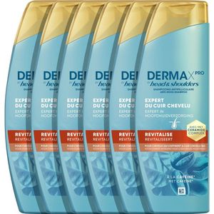 DermaXPro by Head & Shoulders Revitaliserende Anti-roos shampoo - 6 x 400ML