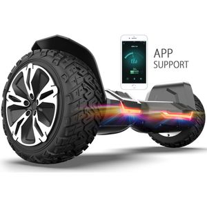 Gyroor Warrior G2 | Off Road Hoverboard | 8.5 Inch Wielen | Oxboard | Bluetooth Speaker | Zwart