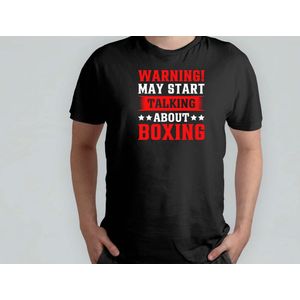 Warning About Boxing - T Shirt - BoxingLife - BoxingTraining - BoxingCommunity - FightNight - BoksenLeven - Bokstraining - BoksCommunity - VechtNacht