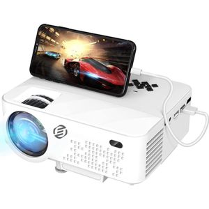 Equivera Mini Beamer - Draagbare Beamer - Beamer - Mini Beamer Projector - Projector - Mini Projector