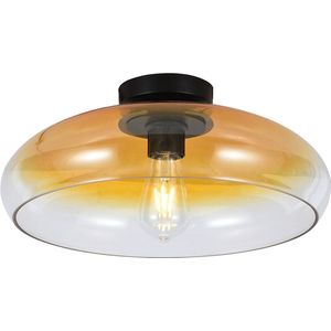 Olucia Arif - Plafondlamp - Amber/Transparant - E27