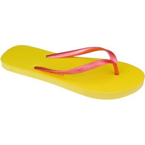 Waimea Teenslippers - Miami Beach - Geel/Roze 36