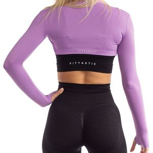Fittasstic Sportswear Bolero Top Purple - Paars - XL