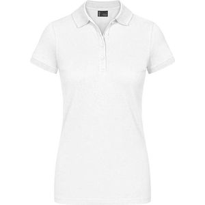 Damespolo 'Promodoro' met korte mouwen White - L