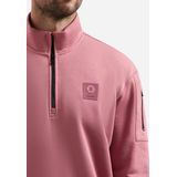 Sweater met halve rits