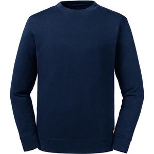 Russell Unisex Volwassenen Pure Organic Reversible Sweatshirt (Franse marine)