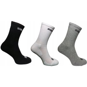Salomon Katoenen Wandelsokken 3 Paar - Maat XL (45-47)
