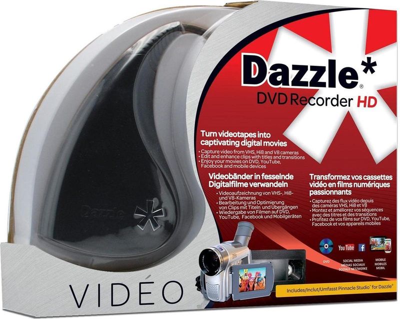 Corel - Dazzle - DVD Recorder - Spelrecorders