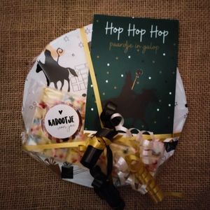 Schoencadeautjes - Sinterklaas cadeau - Sinterklaas cadeau jongens - Sinterklaas - Schoencadeautje - Sinterklaas wenskaart - Hop hop hop paardje in galop