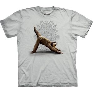 T-shirt Three Legged Downward Sloth Beige S