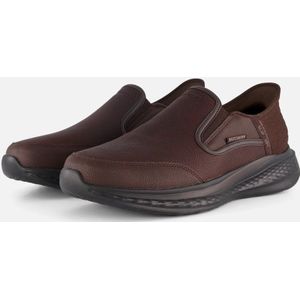 Skechers - Slade Cooper - Heren Instappers - Rood - Leer
