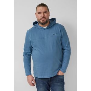 s.Oliver Big Size hoodie blauw