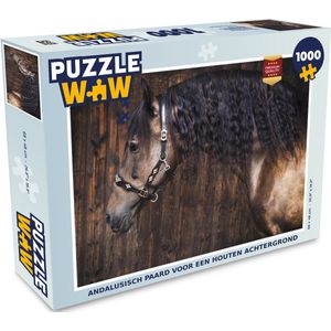 Puzzel Paard - Zwart - Bruin - Halster - Legpuzzel - Puzzel 1000 stukjes volwassenen