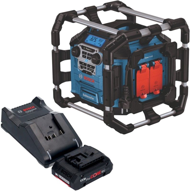 Bosch GPB 18V-5 C Professionele draadloze radio 18 V Bluetooth Solo ( 06014A4000 ) - zonder accu, zonder oplader