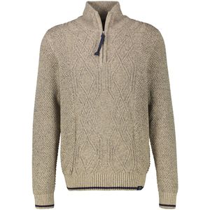 Gebreide pullover met schipperskraag