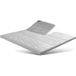 Splittopper 160x200 - HR Gelfoam - Caresse 750 - 9 cm dik - Anti allergisch