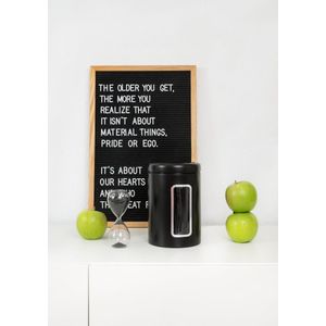 Voorraadpotje Classic Line wesco - Zwart - Koffiecups opbergen - Kruiden - WESCO®