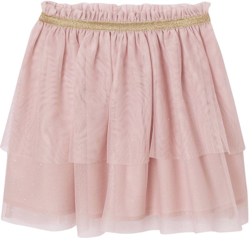 Vertbaudet Kerst set voor meisjes, rok met tule en t-shirt met ruches