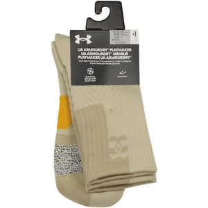 Under Armour Armourdry Playmaker Korte Sokken Beige EU 36 1/2-42 Man,Vrouw