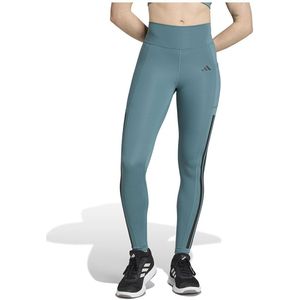 Adidas - Optime 3 Stripes - Trainingslegging - Zwart - Aansluitende Pasvorm