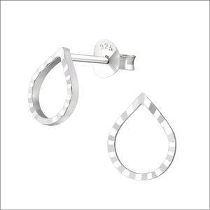 Aramat Jewels Oorbellen - Zilveren Druppelvormige Oorbellen van Aramat Jewels- - Zilver - Vrouwen - Volwassenen - 7