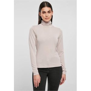 Urban Classics - Modal Turtleneck Longsleeve top - XS - Grijs