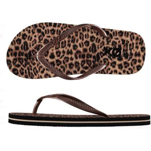 XQ Footwear - Slippers - Panterprint - Multi Color - Maat 29/30