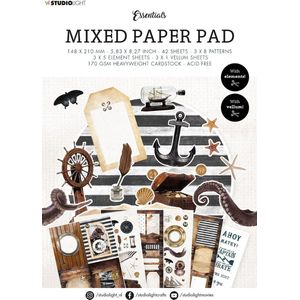 Studio Light Mixed Paper Pad Essentials nr.19 SL-ES-MPP19 A5 (02-23)