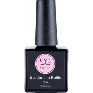 Gelzz BIAB Builder in a Bottle Pink - Roze - - 15ml - Vegan