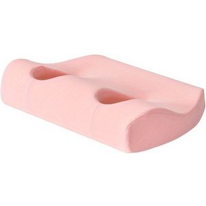 Bovista Zijslaapkussen Volwassenen - Kussen Met Gat - Donut Kussen - Ringkussen - Piercing Kussen - Voor Oor - Voor Zijslapers - Roze