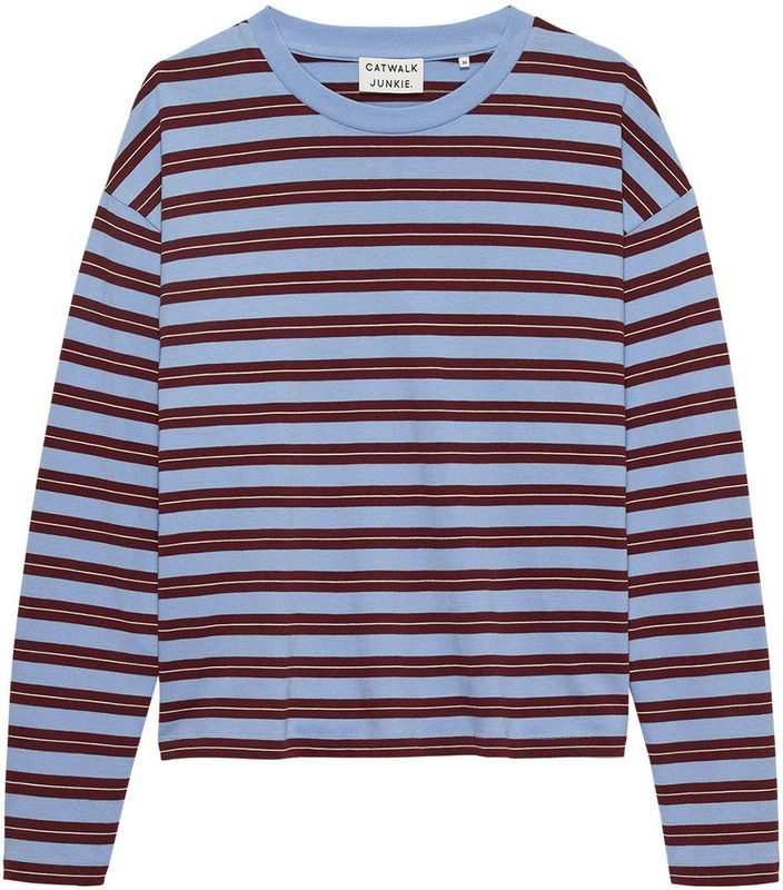 Catwalk Junkie Gestreepte - Trui - Blauw - 38