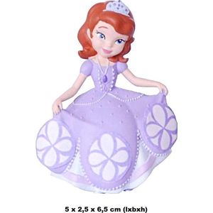 BULLYLAND - Princes Sofia - Speelgoedfiguur - Taarttopper - 5 x 2,5 x 6,5 cm (lxbxh)