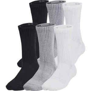 Under Armour - UA Training Cotton - Kinder Crew Sokken - 6-Pack