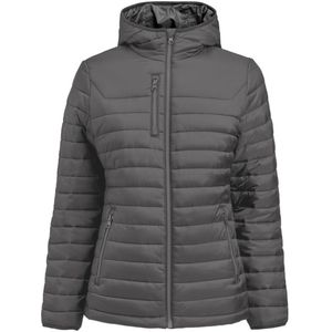 James Harvest - Meadows - Gewatteerde Jas - Staalgrijs - Dames