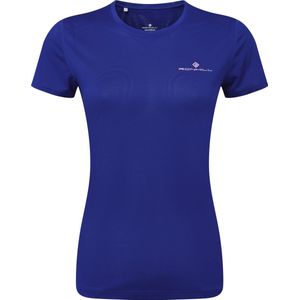 Ronhill - Tech S/S Hardloopshirt - Blauw - Dames - M