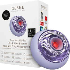 GESKE - SmartAppGuided Sonic Cool & Warm Face & Body Massager - Massageapparaat - 9 in 1