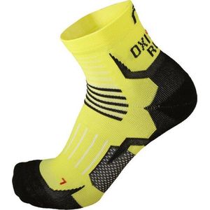 Mico OXI-JET compression short socks neon geel maat S