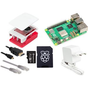 Raspberry Pi 5 - 16GB - Starterpack - Wit