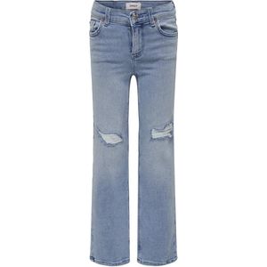 ONLY KOGJUICY WIDE LEG DEST DNM CRO557 Meisjes Jeans - Maat 122