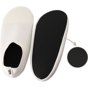 Maesy Antislip Schoentjes - Waterschoenen Kind - UV-bescherming - Anti Slip - Stop Uitglijden - Maat 18-20 - Ecru