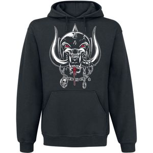 Motörhead Cross Swords England Crest Heren Trui met capuchon - zwart - S