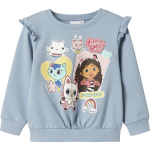 Gabby's Dollhouse - Sweatshirt - Lange Mouwen - Ronde Hals - Met Ruches