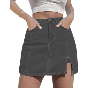 Jeansrok Dames Zomer Korte Broek met Zakken - Jeans Shorts voor Dames