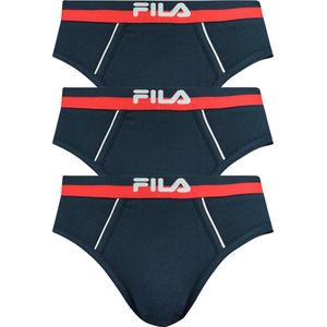 Fila - Slip Set - 3-pack - Zacht Stretchkatoen - Comfortabele Tailleband