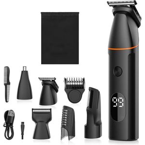 CLVP® Bodygroomer Mannen - Scheerapparaat - Baardtrimmer - Body Trimmer Heren - Zwart