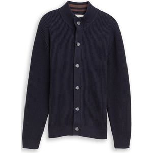 Tom Tailor Gebreid vest met knoopsluiting