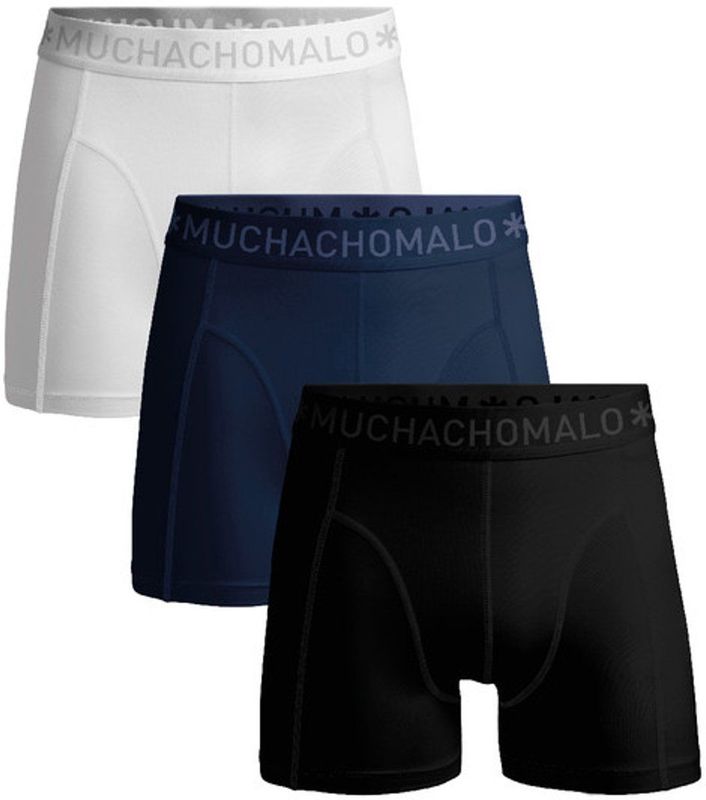 Muchachomalo - Boxershorts - 3 Pack - 95% Katoen - Heren Onderbroeken