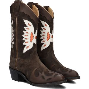 Bootstock Eagle Brown Laarzen - Suède - Meisjes - Bruin - Maat 32