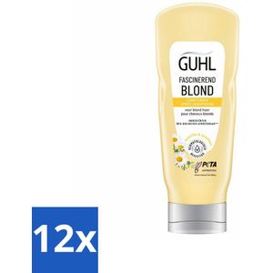 Guhl - Conditioner - Colorshine Blond Glans - 200 ml - Voordeelverpakking - 12 stuks